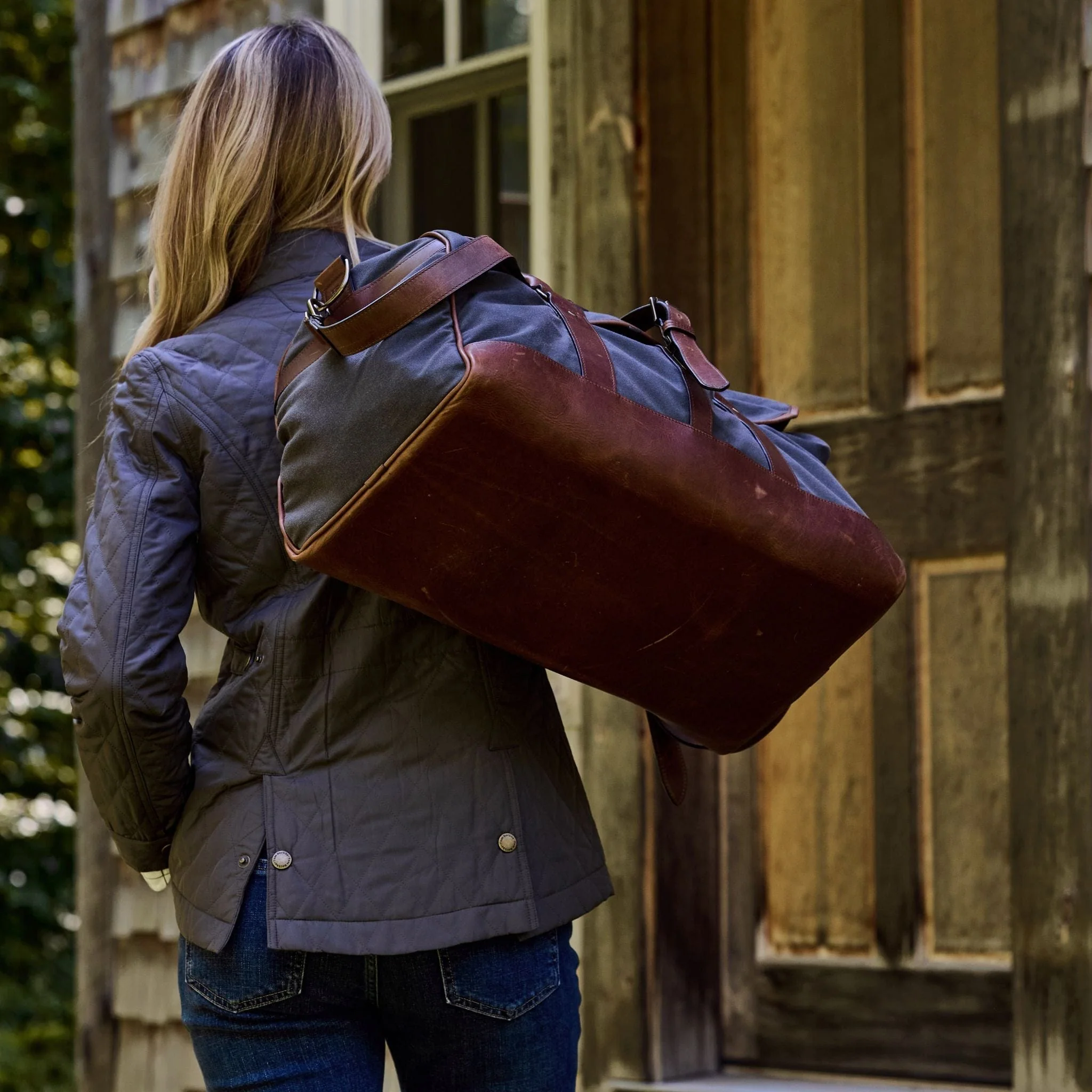 Canvas Weekender Duffel Bag - Image 18