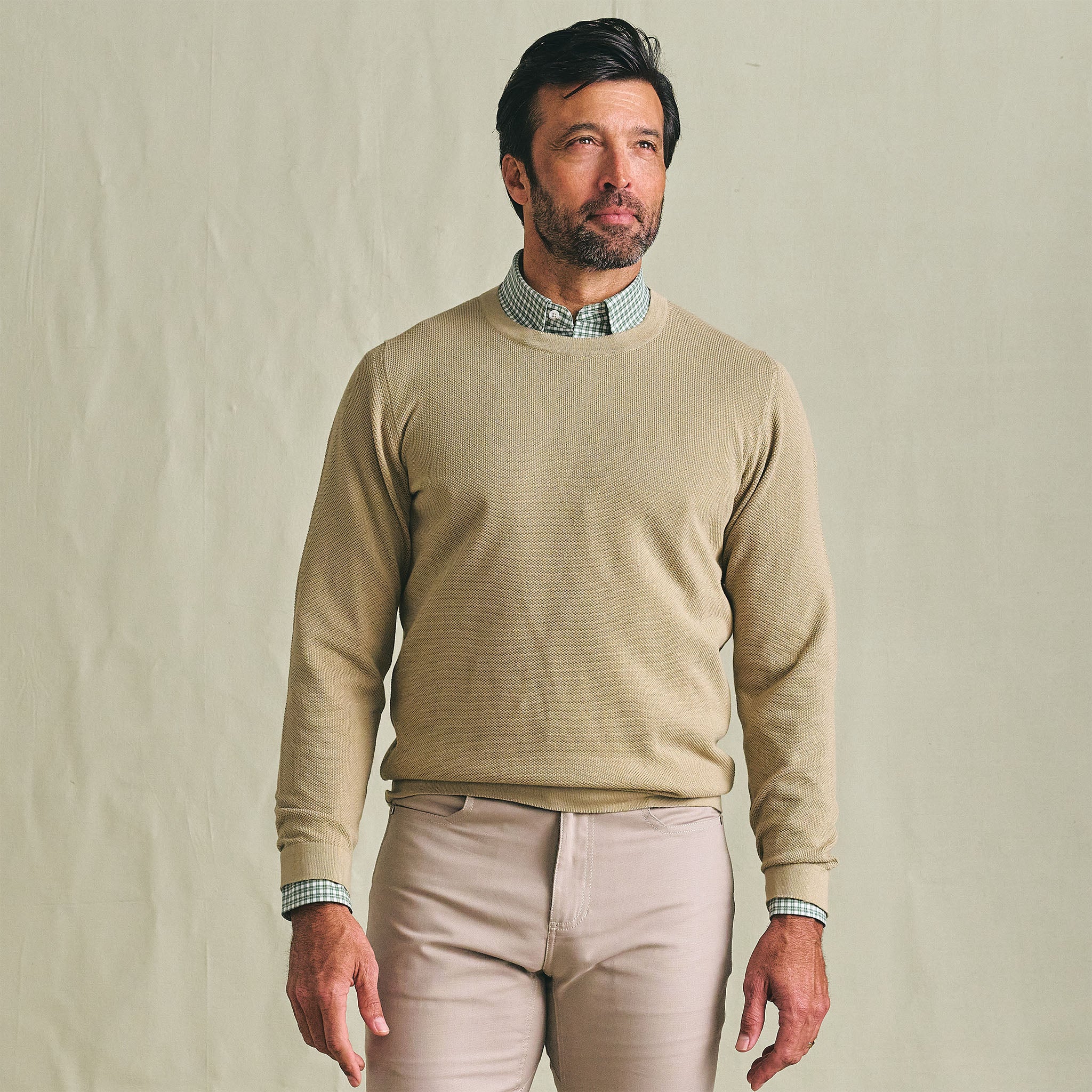 Foley Pima Crewneck Sweater - Image 3