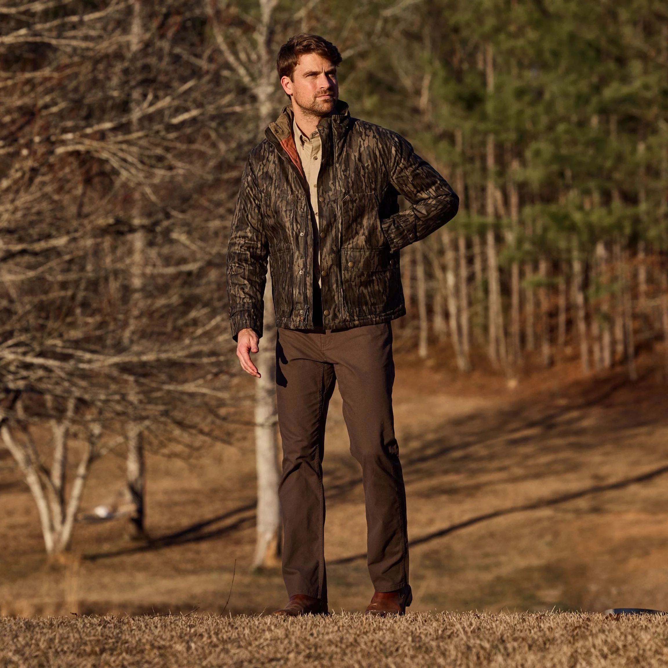 Fowler Jacket in Mossy Oak Original Bottomland - Image 2