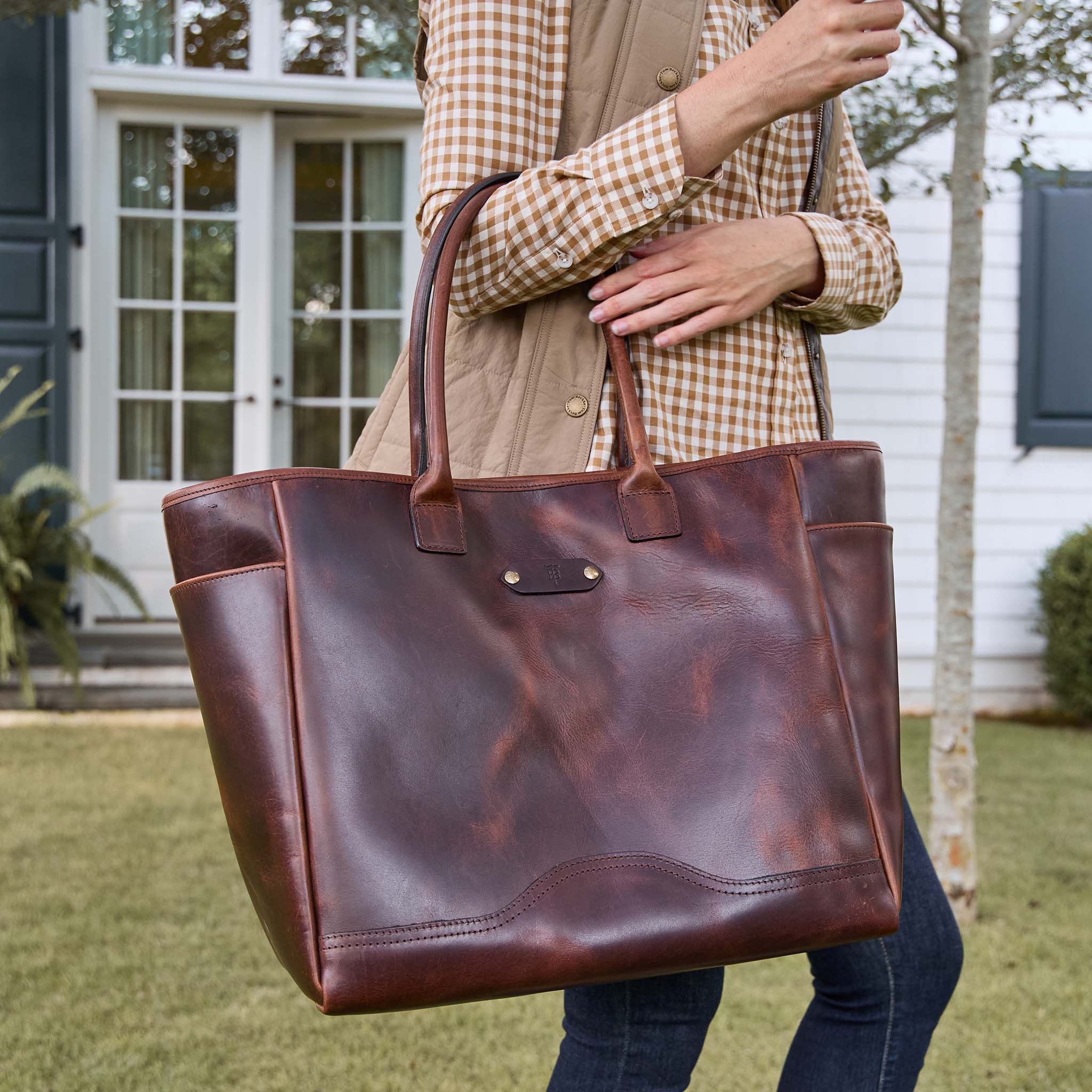 Covington Leather Carryall Bag - Image 3
