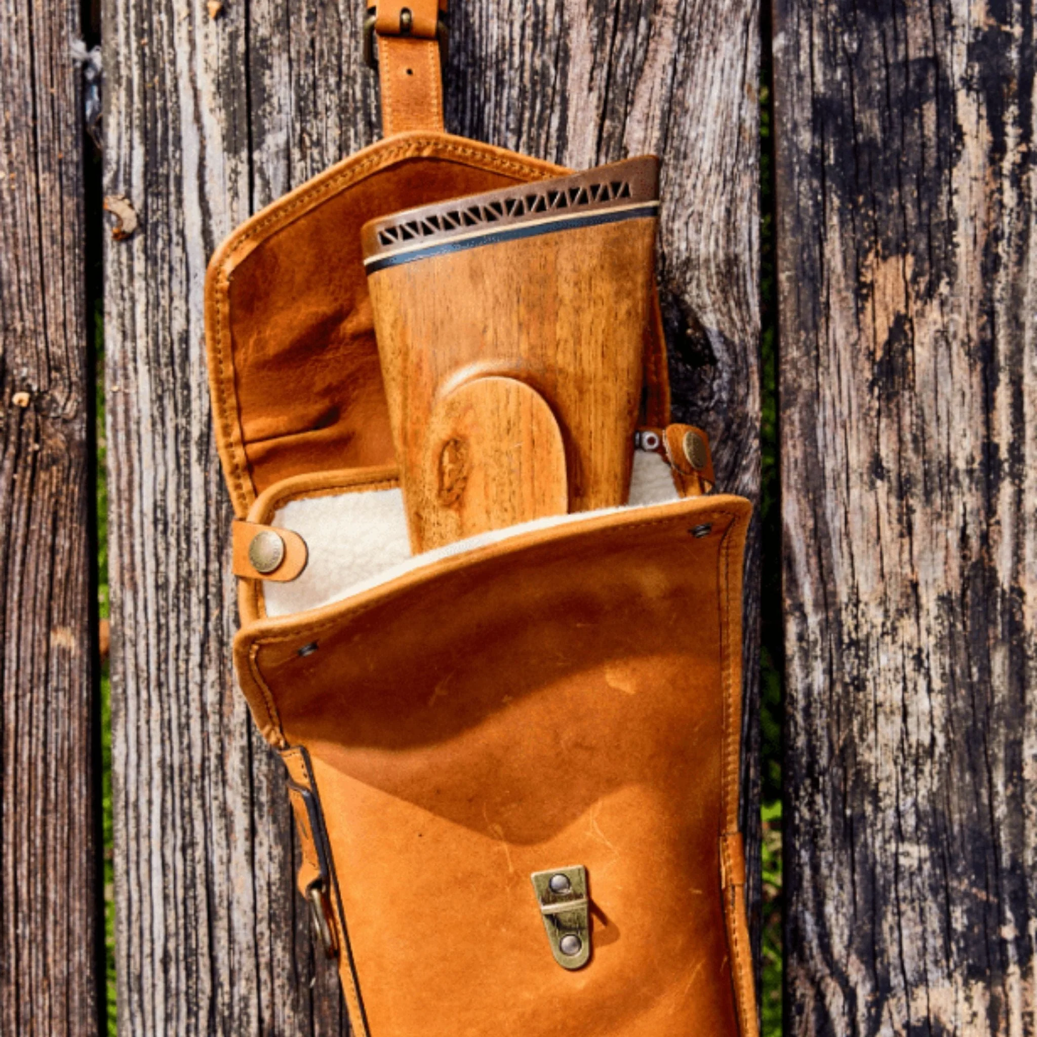 Leather Gun Sleeve - Image 9