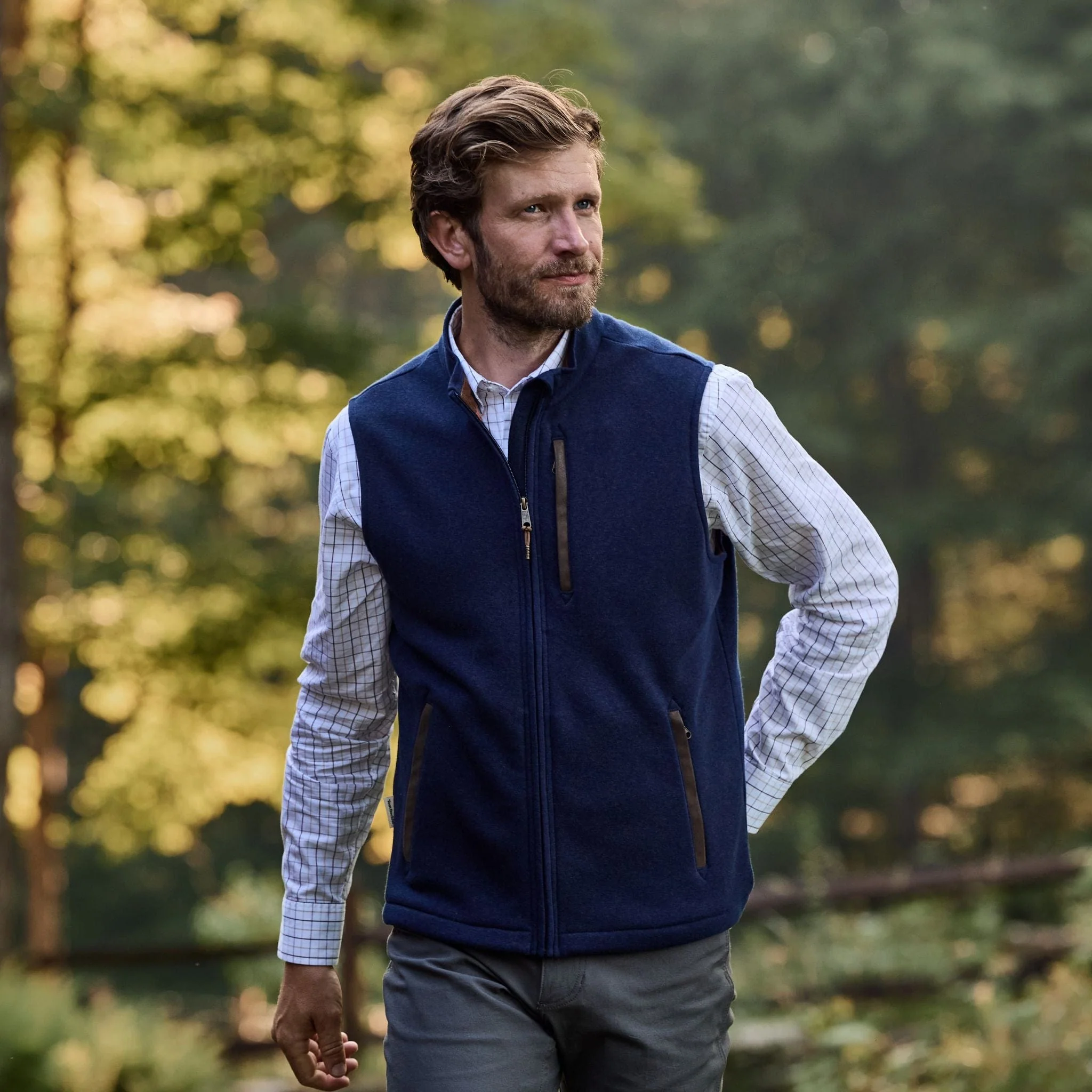 Warren Fleece Vest - Image 15