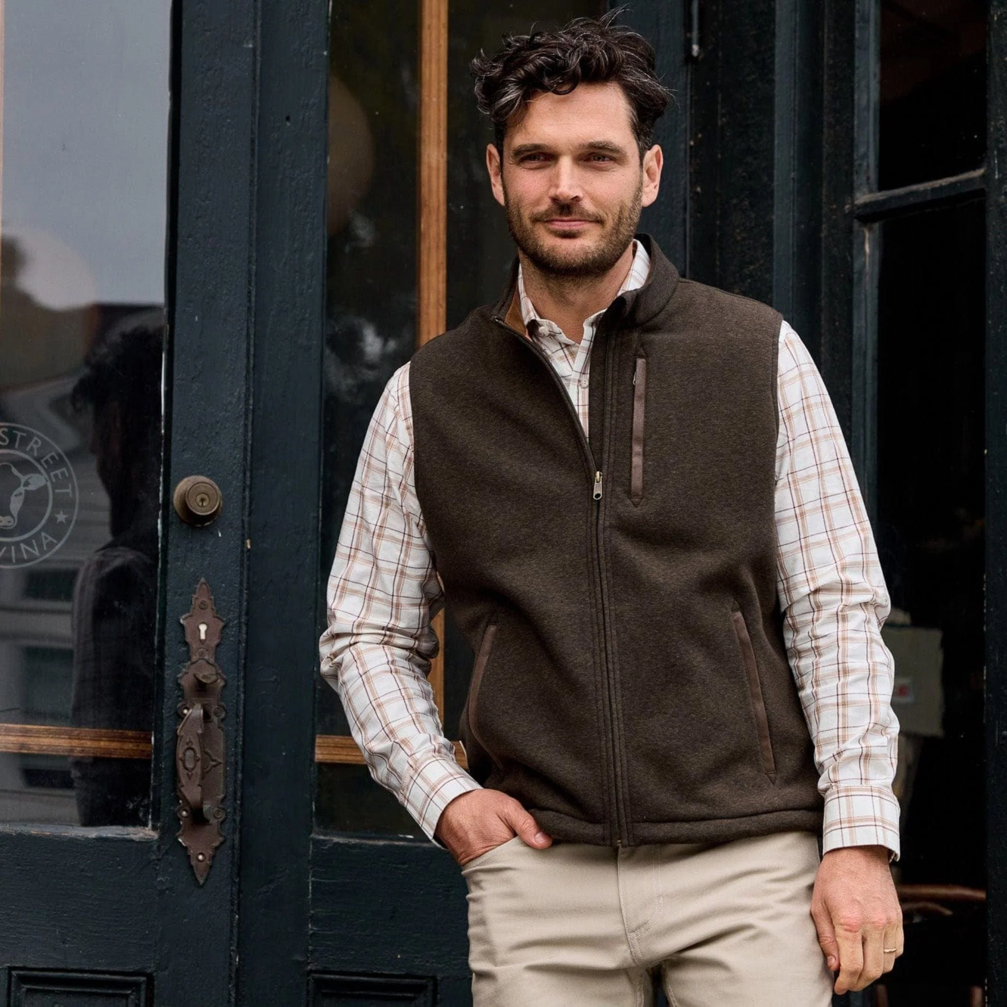 Warren Fleece Vest - Image 21