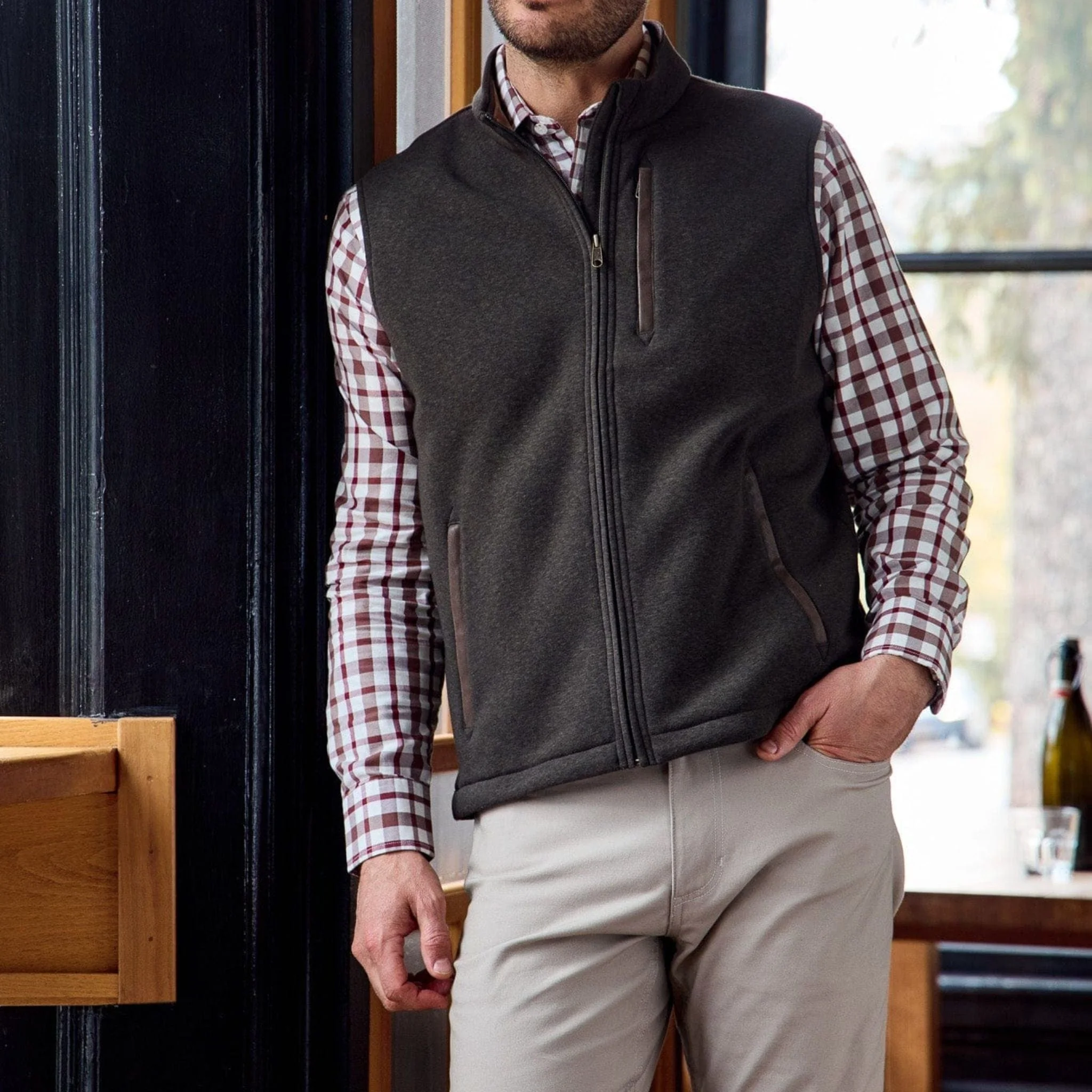 Warren Fleece Vest - Image 23