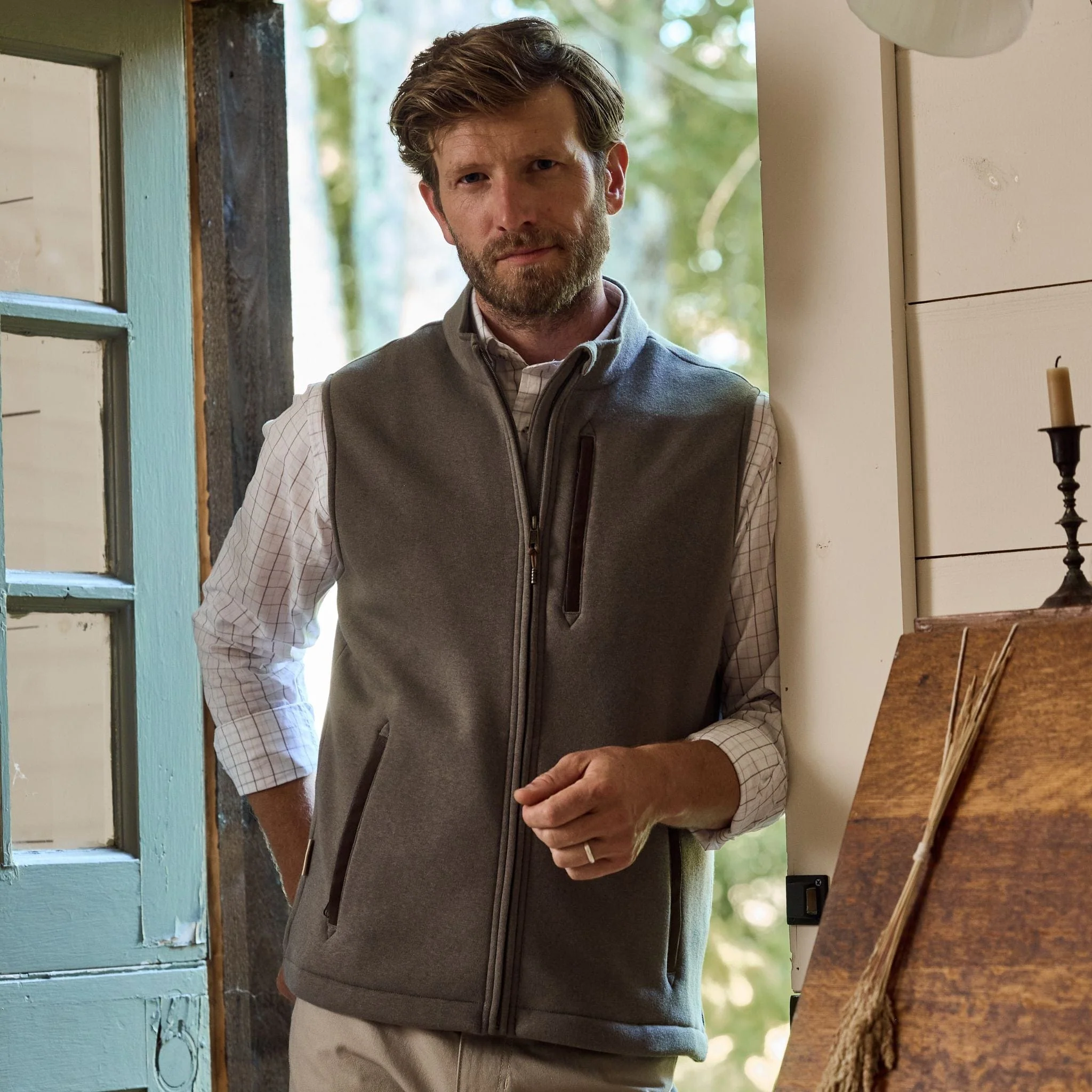Warren Fleece Vest - Image 8
