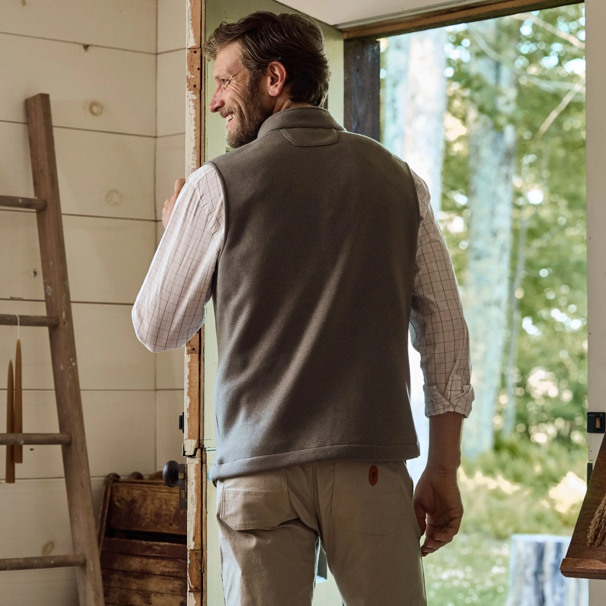 Warren Fleece Vest - Image 9