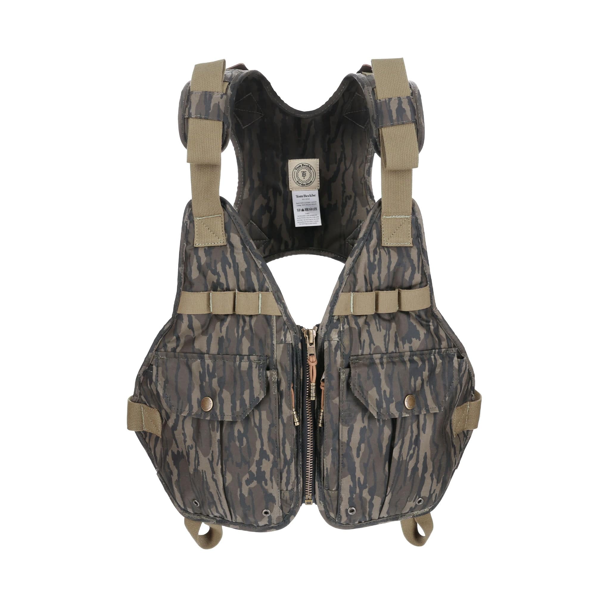 Waterfowl Strap Vest in Mossy Oak Original Bottomland