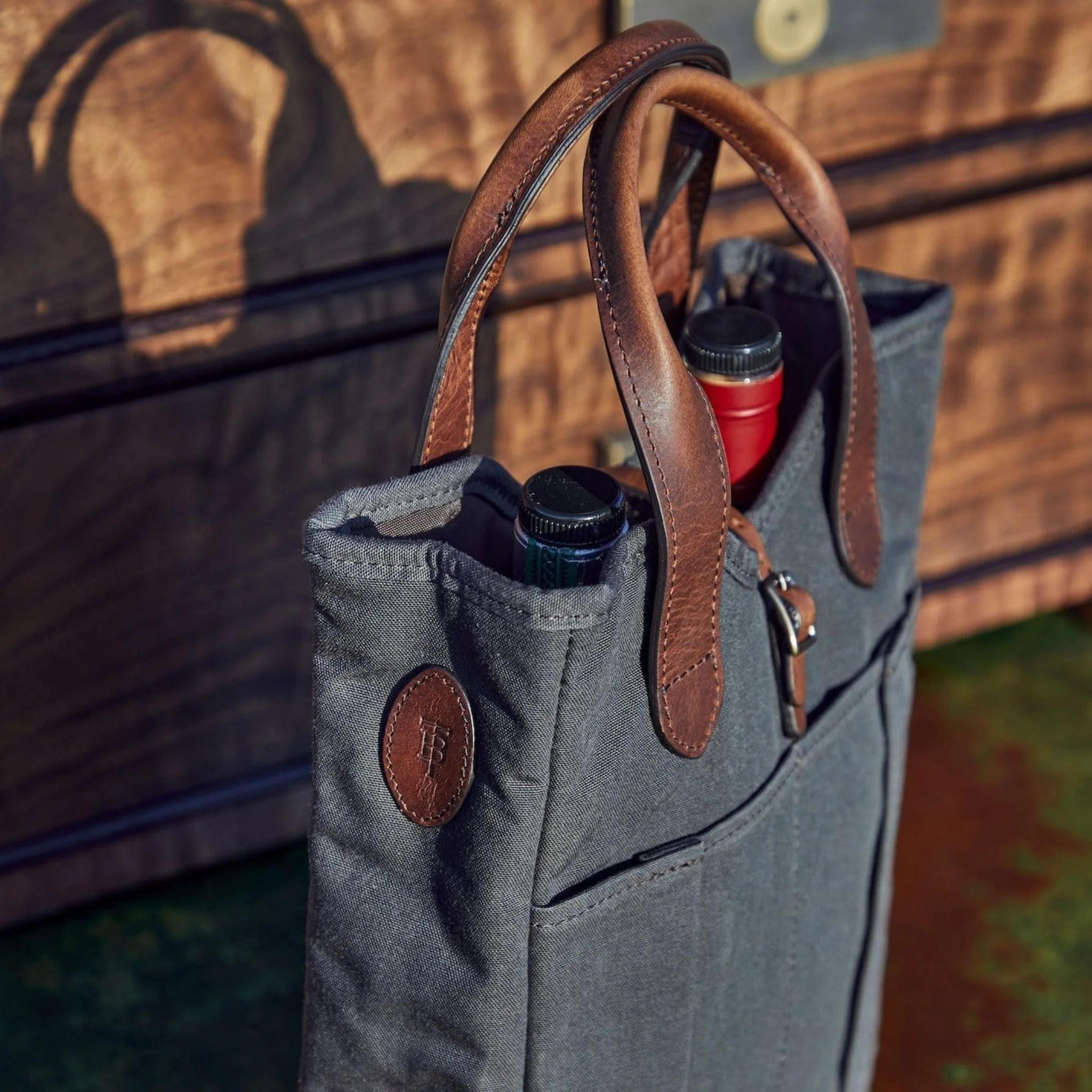 Canvas Whiskey Tote - Image 3