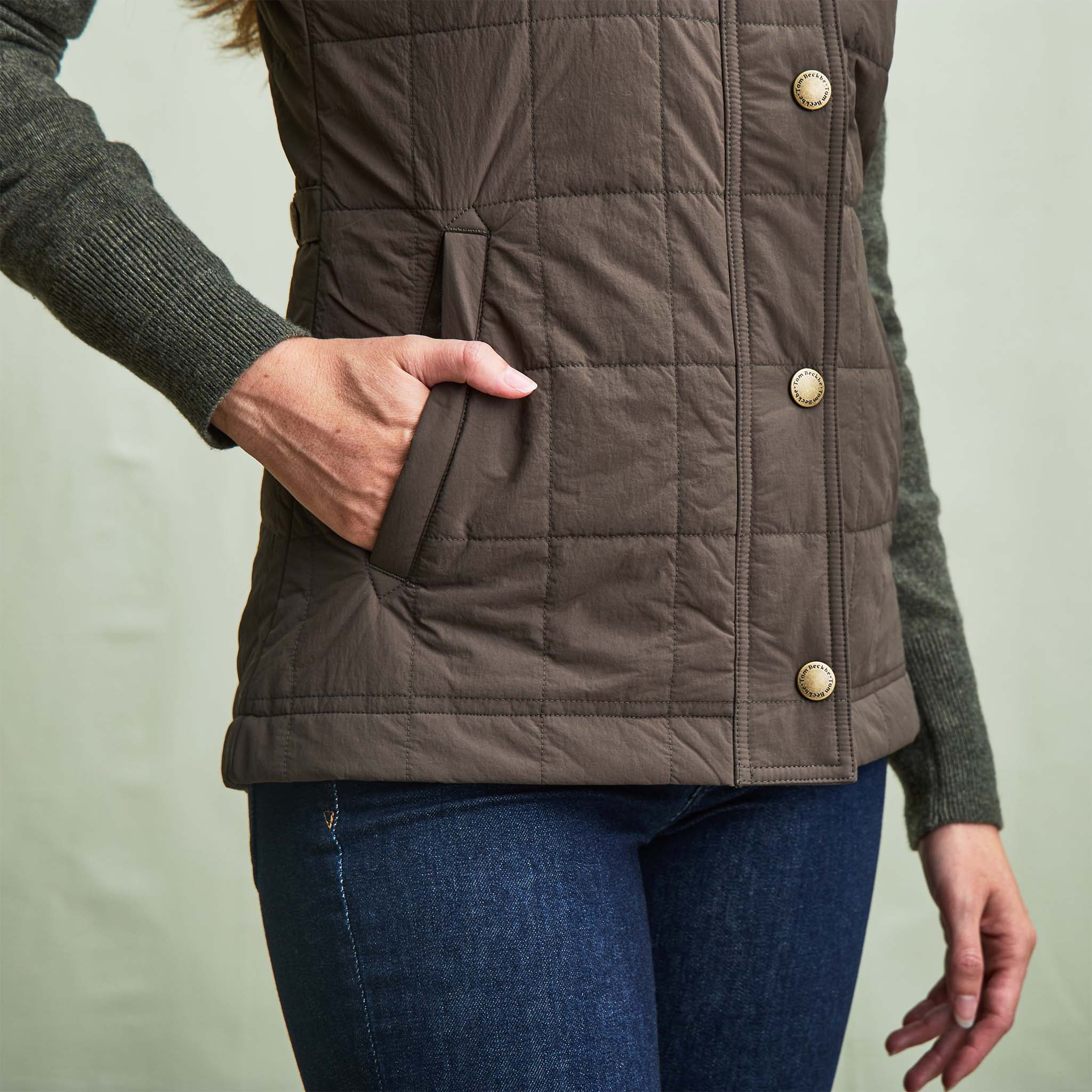 Women's Tyler Quilted Vest - Image 6
