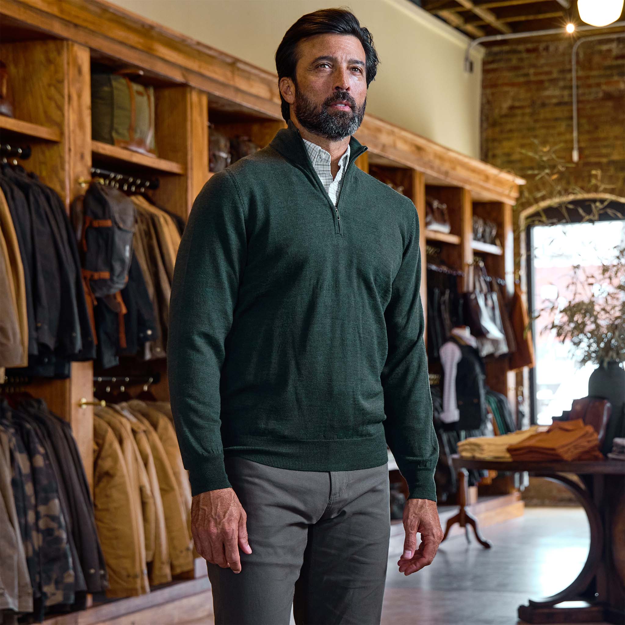 York Merino Quarter Zip - Image 23